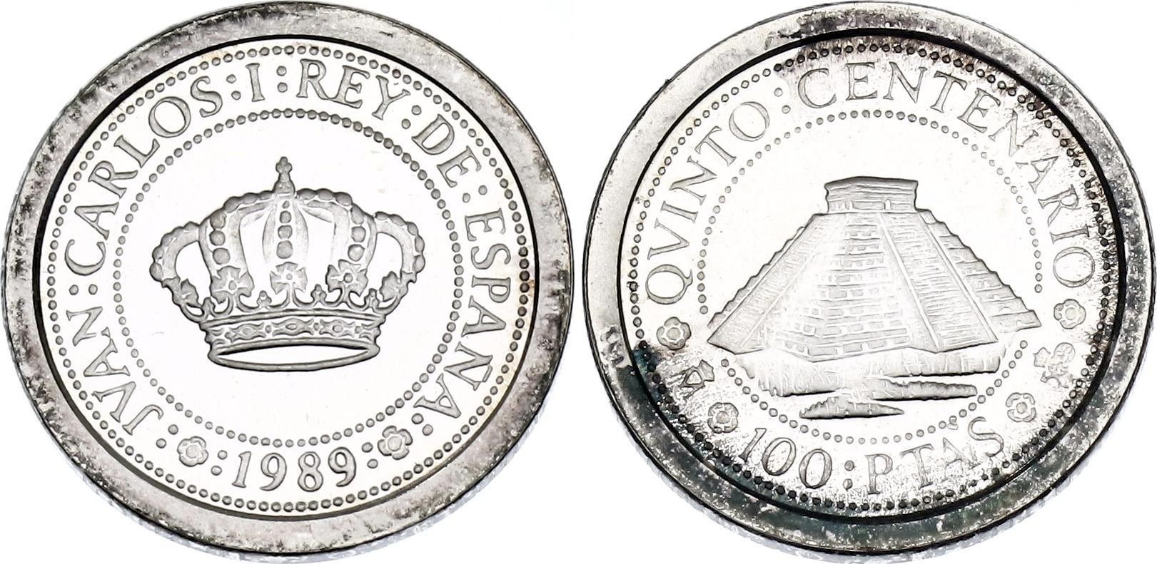 100 PESETAS 1989 5º CENTENARIO