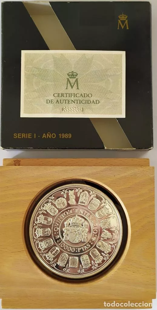 10000 PESETAS 1989 5º CENTENARIO