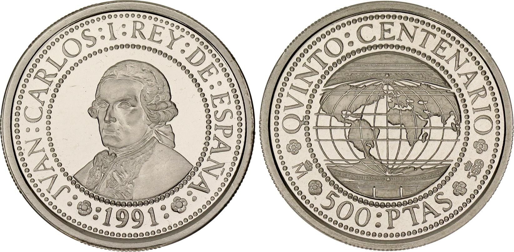 500 PESETAS 1991.