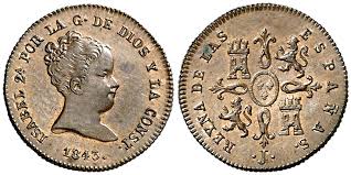  1 MARAVEDI JUBIA 1843