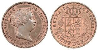 5 CÉNTIMOS DE REAL – Segovia, 1857