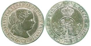 1/2 CÉNTIMO DE ESCUDO – Segovia, 1866