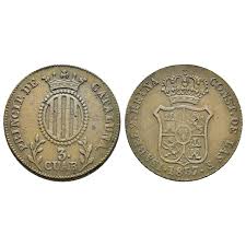 3 CUARTOS – Cataluña, 1837 (III·QUAR)