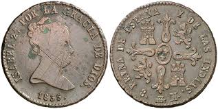 8 MARAVEDÍS – Segovia, 1835 (VALOR EN REVERSO)