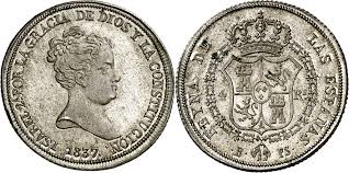 4 REALES – Barcelona, 1837