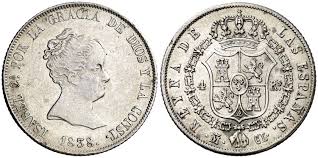 4 REALES (plata) – Madrid, 1838 (CL)