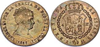 4 REALES (plata) – Sevilla, 1839 (RD)