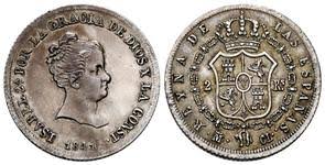 2 REALES (plata) – Madrid, 1841 (CL)