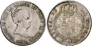 10 REALES (plata) – Sevilla, 1841 (RD)