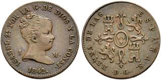 4 MARAVEDÍS (cobre) – Segovia, 1842
