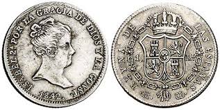 1 REAL (plata) – Madrid, 1842 (CL)