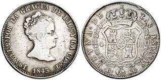 4 REALES (plata) – Barcelona, 1843 (CC)