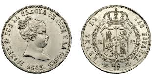 10 REALES (plata) – Madrid, 1843 (CL)