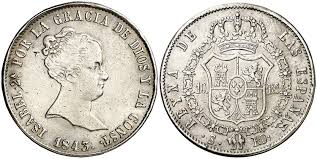 10 REALES (plata) – Sevilla, 1843 (RD)