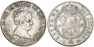 4 REALES (plata) – Sevilla, 1844 (RD)