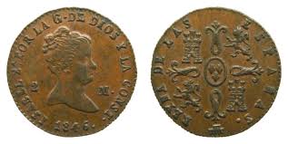 8 MARAVEDÍS (cobre) – Segovia, 1846