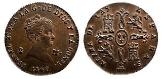 2 MARAVEDÍS (cobre) – Segovia, 1847