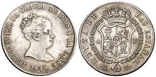 4 REALES (plata) – Madrid, 1848 (CL)
