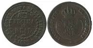 1 DÉCIMA DE REAL (cobre) – Segovia, 1850