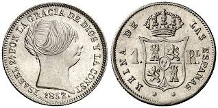 1 REAL (plata) – Sevilla, 1852 (RD)