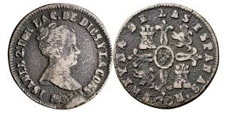 8 Maravedís (cobre) – Pamplona, 1837 (PP), “L. Const.”