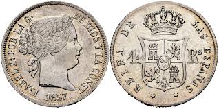 4 Reales – Sevilla, 1857