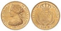 100 Reales – Barcelona, 1857