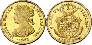 100 Reales – Madrid, 1857