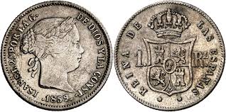 1 Real – Barcelona, 1859