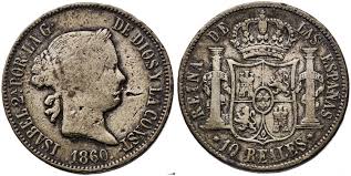 10 Reales – Madrid, 1860