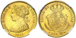 100 Reales – Sevilla, 1861
