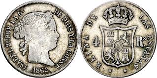 4 Reales – Sevilla, 1862