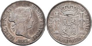 10 Reales – Madrid, 1862
