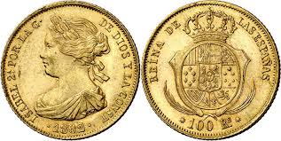 100 Reales – Barcelona, 1862 (Oro)
