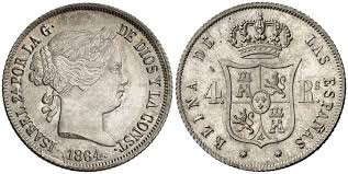 4 Reales – Barcelona, 1864