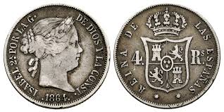 4 Reales – Sevilla, 1864