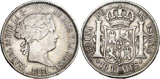 10 Reales – Sevilla, 1864