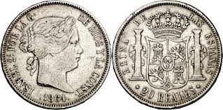 20 Reales – Madrid, 1864
