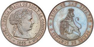 5 Céntimos de Escudo – Madrid, 1865