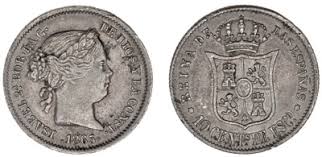 10 Céntimos de Escudo – Madrid, 1865