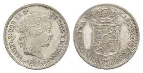 10 Céntimos de Escudo – 1866 (Plata)