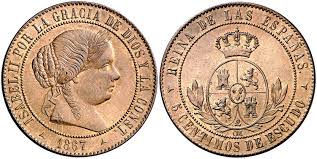 5 Céntimos de Escudo – Segovia, 1867 (OM)