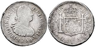 ½ Real de plata – 1808 (Guatemala, Fernando VII)