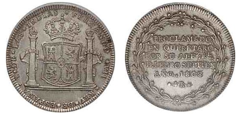 4 Reales – Querétaro, 1808