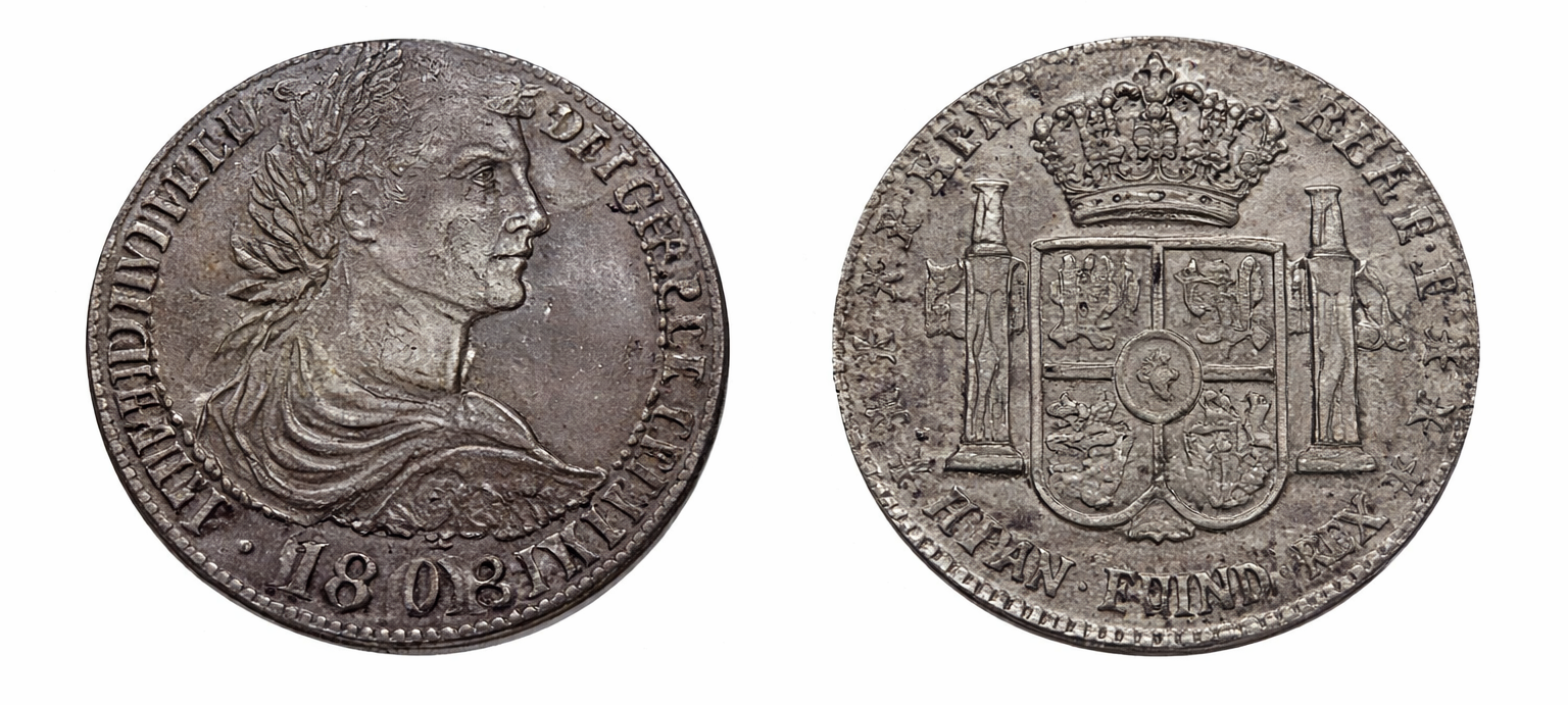 8 Reales – Lima, 1808 (cabeza pequeña)