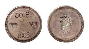 30 Sous – Mallorca, 1808 (FER SIN PUNTO)