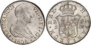 8 Reales – Sevilla (España), 1808 C.N.