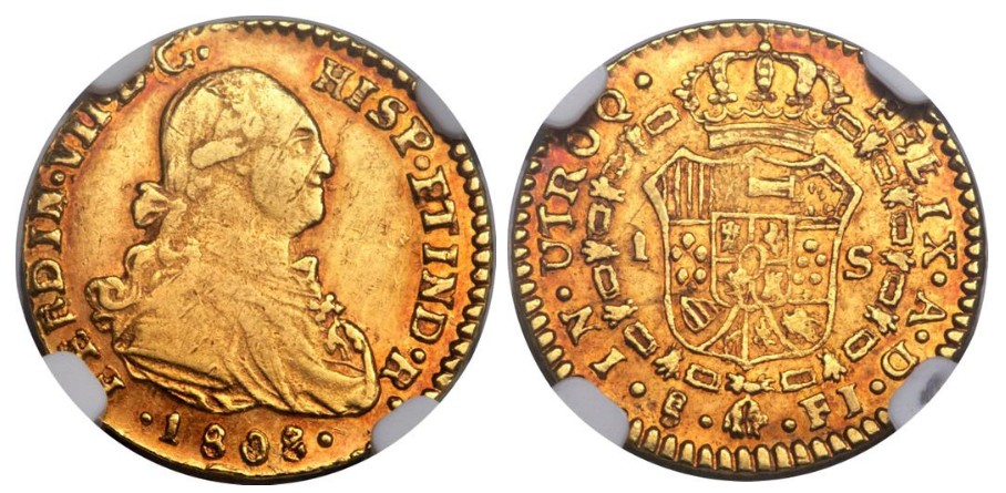 1 Escudo – Santiago (Chile), 1808