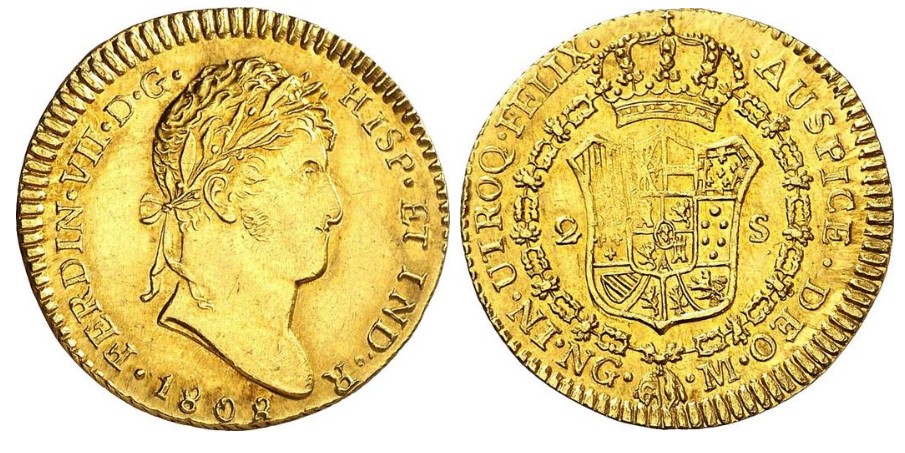 2 Escudos – Guatemala (Guatemala), 1808