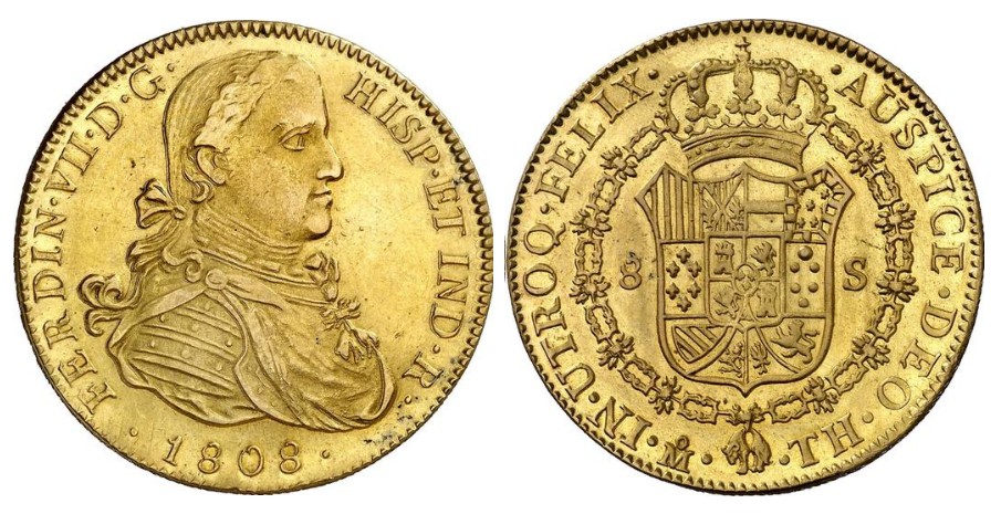 8 Escudos – México (México), 1808